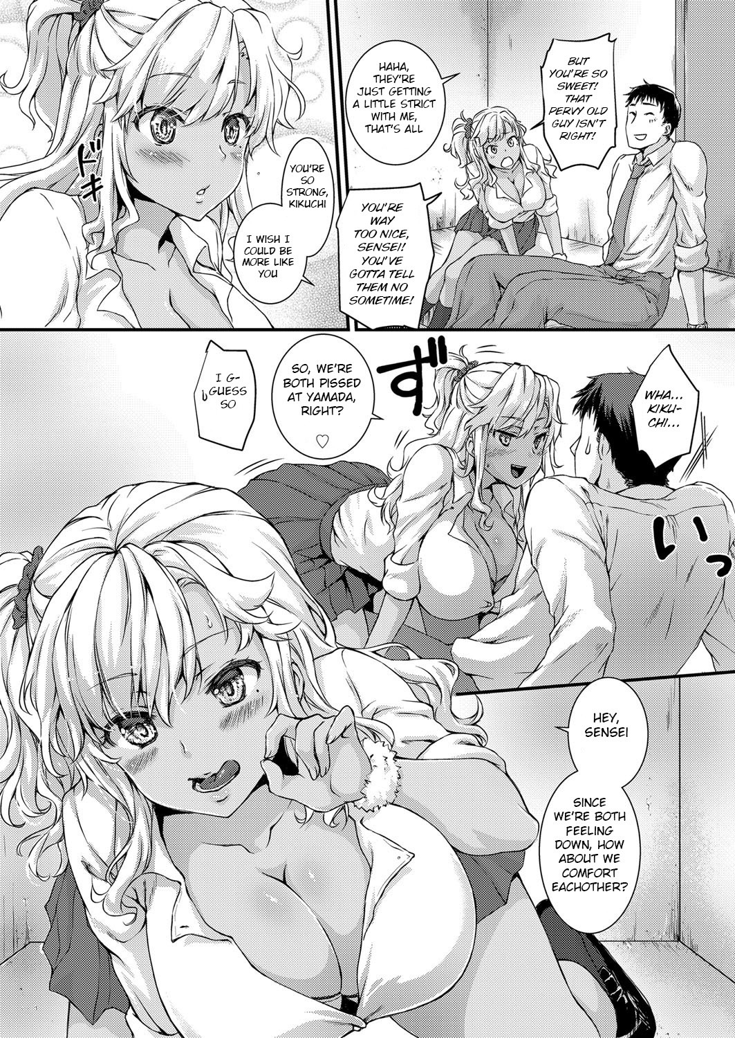 Hentai Manga Comic-Pure Lewd Blonde-Haired Gal-Read-4